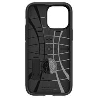 Spigen Slim Armor Backcover iPhone 14 Pro - Zwart