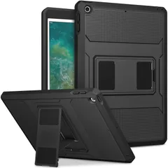 Accezz Rugged Back Case iPad 6 (2018) 9.7 inch / iPad 5 (2017) 9.7 inch - Zwart