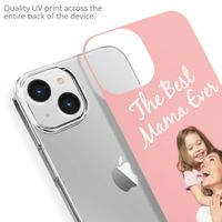 Ontwerp je eigen Apple iPhone 14 gel hoesje - Transparant