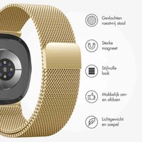 imoshion Milanees magnetisch bandje Samsung Galaxy Watch 8 (40/44mm) / Classic (46mm) - Goud