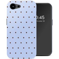 Selencia Vivid Backcover met MagSafe Apple iPhone 17e / 16e - Happy Dots Digital Sky