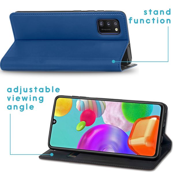imoshion Slim Folio Bookcase Samsung Galaxy A41 - Donkerblauw