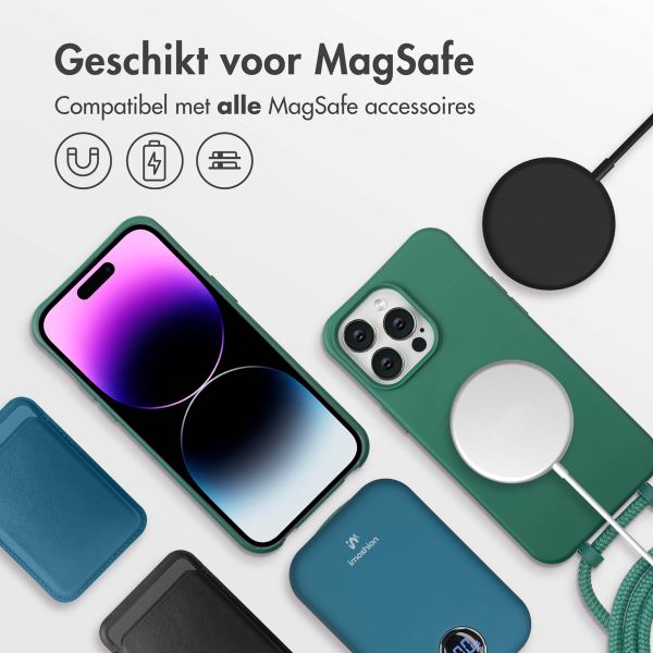 imoshion Color Backcover met afneembaar koord MagSafe Apple iPhone 14 Pro Max - Donkergroen