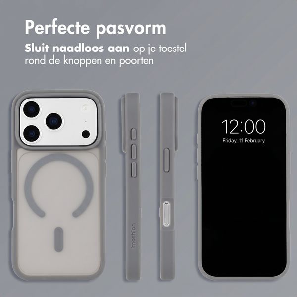 imoshion Color Guard Backcover met MagSafe Apple iPhone 18 Pro Max / 17 Pro Max - Grijs