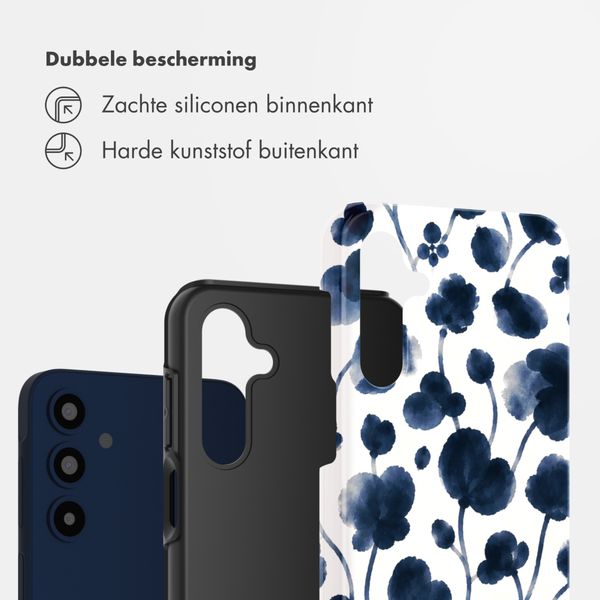Selencia Vivid Backcover Samsung Galaxy A16 - Midnight Blossom