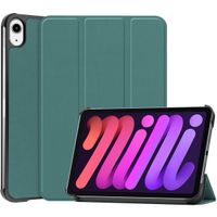 imoshion Trifold Bookcase iPad Mini 7 (2024) / iPad Mini 6 (2021) - Donkergroen