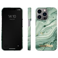 iDeal of Sweden Fashion Backcover iPhone 13 Pro - Mint Swirl Marble