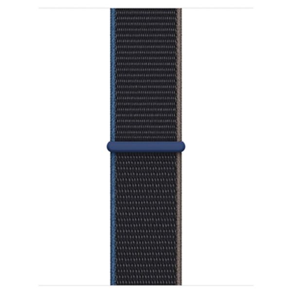 Apple Sport Loop band Apple Watch Series 1 t/m 9 / SE (38/40/41 mm) | Series 10 / 11 (42 mm) - Charcoal Grey