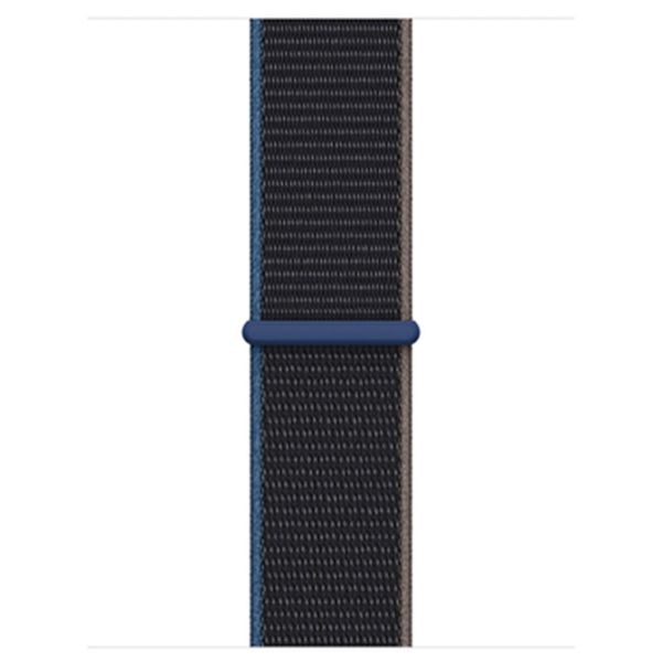 Apple Sport Loop Band Apple Watch Series 1 t/m 9 / SE (38/40/41 mm) | Series 10 (42 mm) - Charcoal Grey