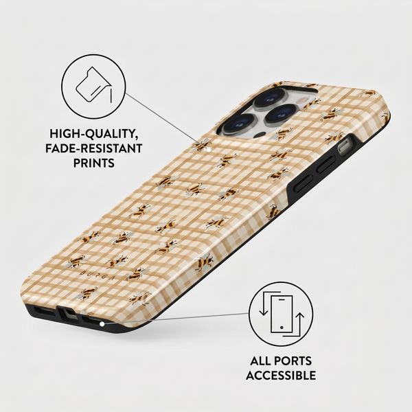 Burga Tough Back Cover with MagSafe Apple iPhone 15 Pro - Honeycomb