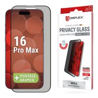 Displex Screenprotector Privacy Glass Full Cover iPhone 16 Pro Max