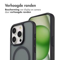 imoshion Color Guard Backcover met MagSafe Apple iPhone 15 Pro - Zwart