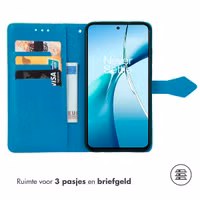 imoshion Mandala Bookcase OnePlus 13R - Turquoise