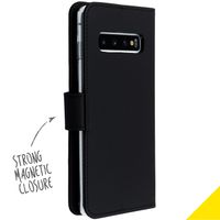 Accezz Wallet Softcase Bookcase Samsung Galaxy S10