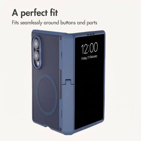 imoshion Colour Guard with MagSafe and Stand Samsung Galaxy Z Fold 8 - Dark Blue