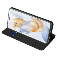 Dux Ducis Slim Softcase Bookcase Honor 90 Pro - Zwart