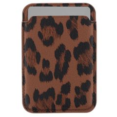 Selencia Sabi Pashouder met MagSafe - Mocha Brown