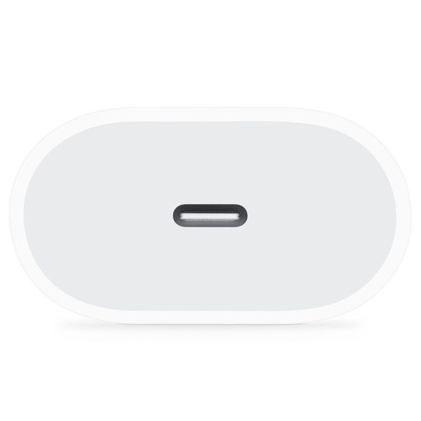 Apple Originele USB-C Power Adapter 20 watt + Originele USB-C naar USB-C oplaadkabel - 1 meter - Wit
