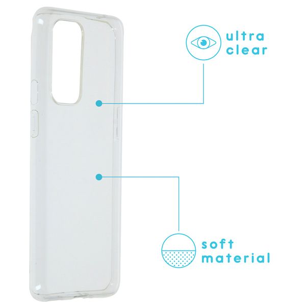 imoshion Softcase Backcover OnePlus 9 Pro - Transparant