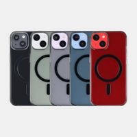 Accezz Lite Backcover met MagSafe Apple iPhone 14 - Smokey Clear