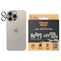 PanzerGlass Camera Protector Hoops Optic Rings Apple iPhone 15 Pro / 15 Pro Max - Natural Metal