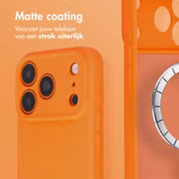 imoshion Color Backcover met MagSafe Apple iPhone 18 Pro / 17 Pro - Oranje