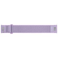 Samsung Originele Feather Fabric Band Samsung Galaxy Watch 4 / 5 / 6 / 7 - 20 mm - S/M - Lavendel