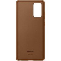 Samsung Originele Leather Backcover Galaxy Note 20 - Bruin