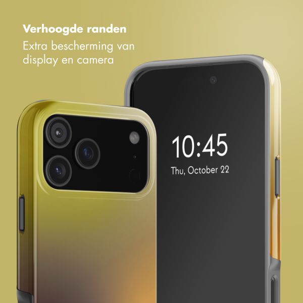 Selencia Vivid Backcover met MagSafe Apple iPhone 17 Pro - Gradient Olive Dust