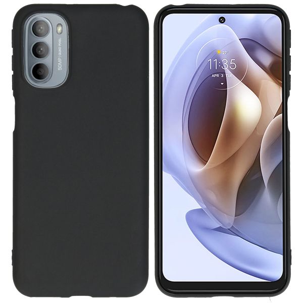 imoshion Color Backcover Motorola Moto G31 / G41 - Zwart