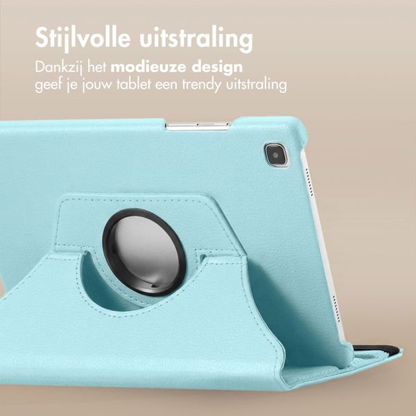 imoshion 360° draaibare Bookcase Samsung Galaxy Tab S6 Lite (2020/2022/2024) - Lichtblauw