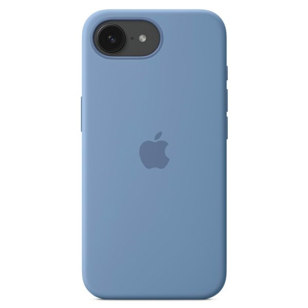 Apple Silicone Backcover MagSafe iPhone 16e - Winter Blue