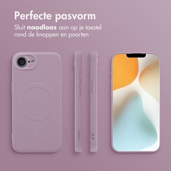 imoshion Color Backcover met MagSafe Apple iPhone 16e - Paars