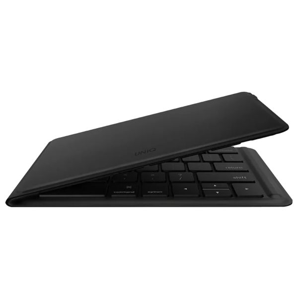 Uniq Forio Opvouwbaar bluetooth QWERTY toetsenbord - Draadloos toetsenbord - Midnight Black