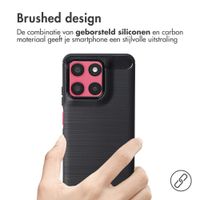 imoshion Brushed Backcover Motorola Moto G57 Power - Zwart