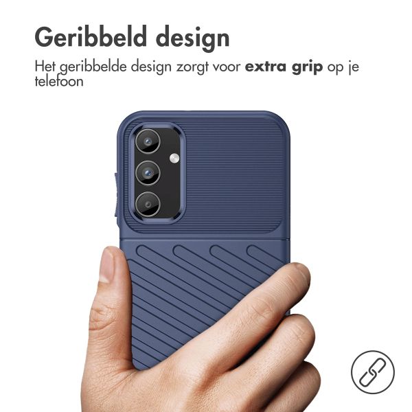 imoshion Thunder Backcover Samsung Galaxy A15 (5G/4G) - Donkerblauw