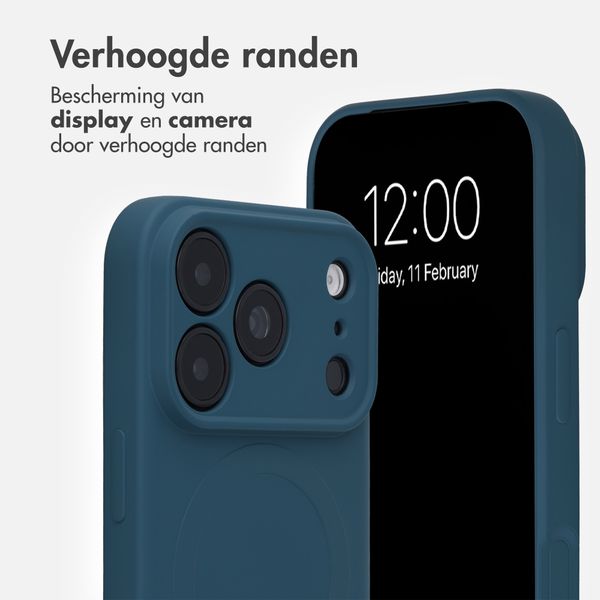 imoshion Color Backcover met MagSafe Apple iPhone 18 Pro / 17 Pro - Donkerblauw