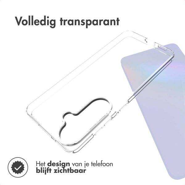 Accezz Clear Backcover Samsung Galaxy S26 - Transparant