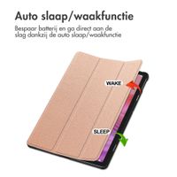 imoshion Trifold Bookcase Lenovo Tab (2025) - Rose Gold