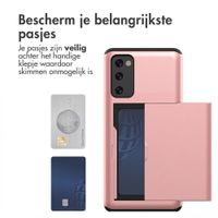 imoshion Backcover met pasjeshouder Samsung Galaxy S20 FE - Rosé Goud