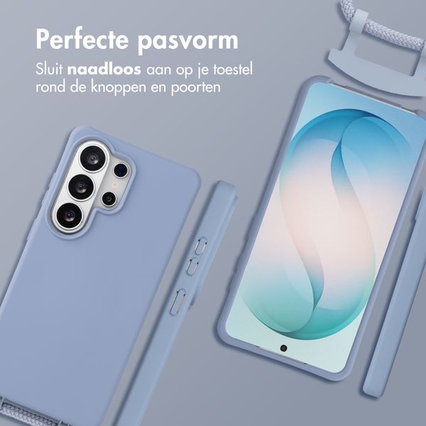 imoshion Color Backcover met afneembaar koord met MagSafe Samsung Galaxy S26 Ultra - Ash Blue