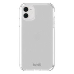 Holdit Glitter Case iPhone 11 / XR - White