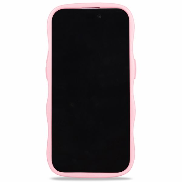 Holdit Wavy Case iPhone 13/14/15 - Pink