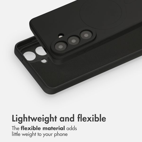 imoshion Colour Back Cover with MagSafe Samsung Galaxy S26 Plus - Black