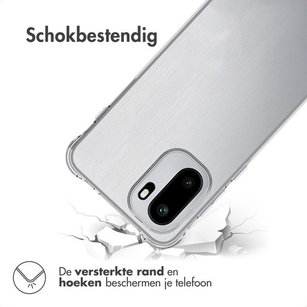 imoshion Shockproof Case OnePlus 15R - Transparant