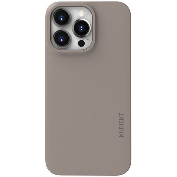 Nudient Thin Case iPhone 13 Pro - Clay Beige