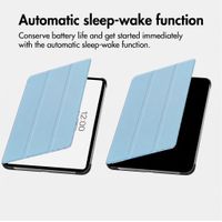 imoshion Trifold Book Case Apple iPad Air 13 inch (2026) M4 / (2025) M3 / (2024) M2 - Light Blue