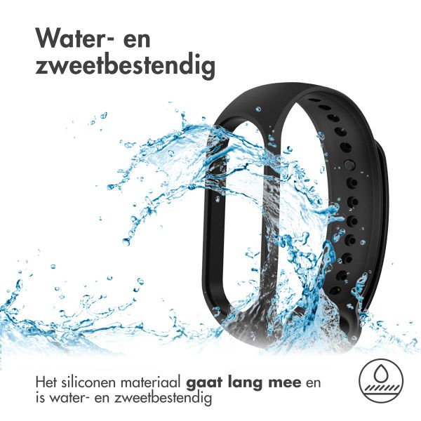 imoshion Siliconen bandje Xiaomi Mi Band 7 - Zwart