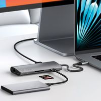 Satechi USB-C Multiport Adapter V3 | 8K HDMI met Ethernet - Space Gray