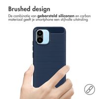 imoshion Brushed Backcover Xiaomi Redmi A1 / A2 - Donkerblauw